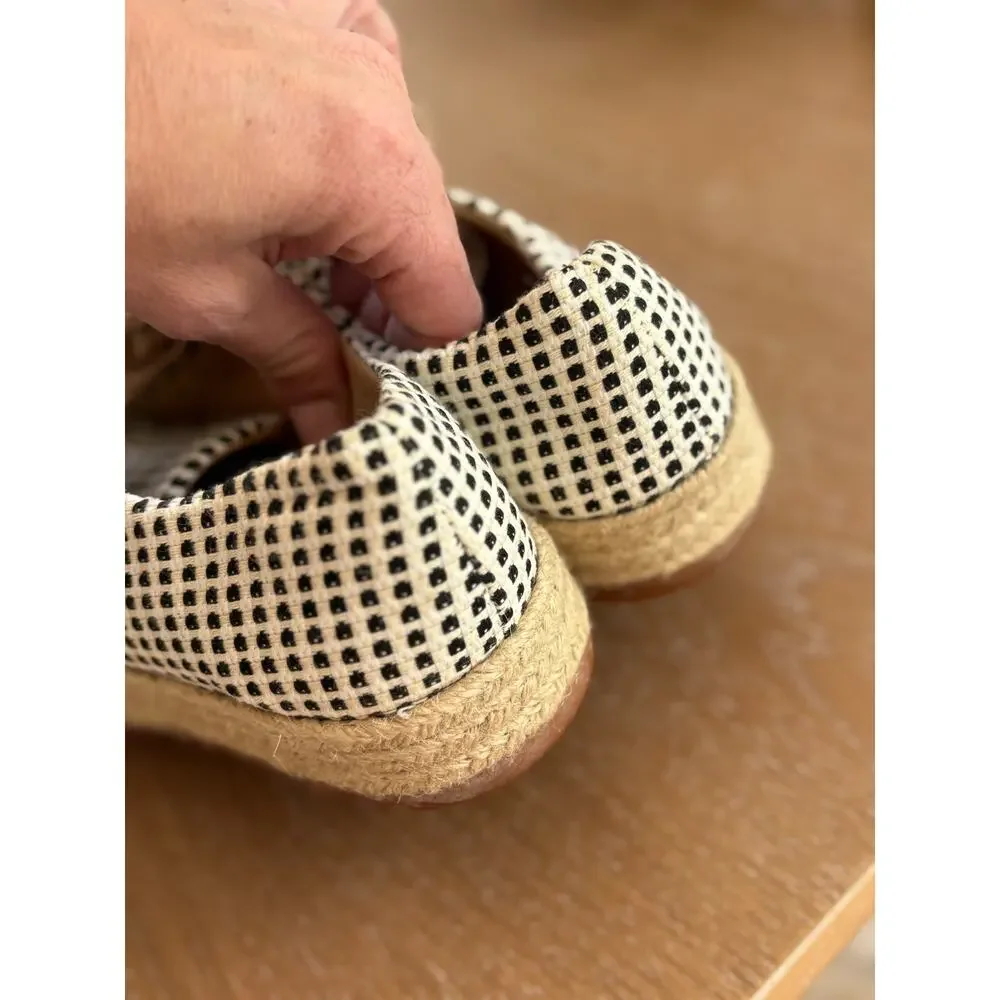 Silma Ferreira Brazil Made Cloth Platform Espasdrille Sneakers Size 7